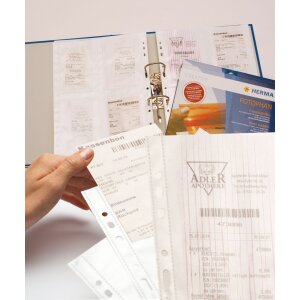 HERMA Fotophan 7583 Fotosichthüllen 9x13 cm beidseitig beschriftbar 10 Stück