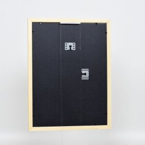 Эффектная деревянная рама профиль 2210 натуральный 40x40 см обычное стекло