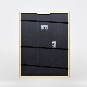 Ефект деревяної рами профіль 23 зелений 40x40 см прозоре скло