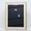 Ефект деревяної рами профіль 95 чорний 40x40 см акрилове скло