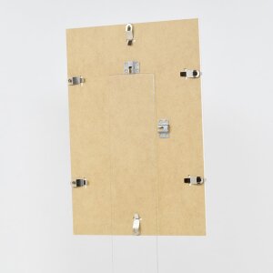 Безрамковий тримач для картини 40x50 см звичайне скло