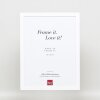 Эффектный деревянный каркасный профиль 2210 белый 40x50 см акриловое стекло