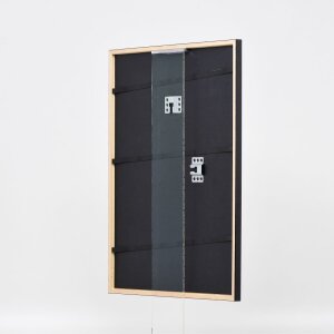 Эффектная деревянная рамка профиль 23 красный 40x50 см акриловое стекло