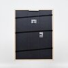 Эффектная деревянная рамка профиль 23 красный 40x50 см акриловое стекло