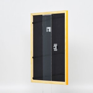 Ефект деревяної рами профіль 89 світло-коричневе акрилове скло 40x50 см