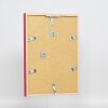Эффектная деревянная рамка профиль 35 красный 40x50 см обычное стекло + разделитель