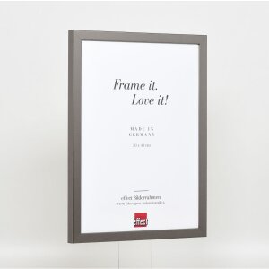 Деревяна рама Top Cube 40x50 см платинове акрилове скло