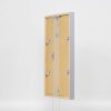 Эффектная деревянная рама профиль 35 светло-серый 40x60 см обычное стекло + разделитель