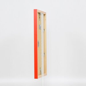 Деревянный каркас Top Cube 42x59,4 см красное обычное стекло