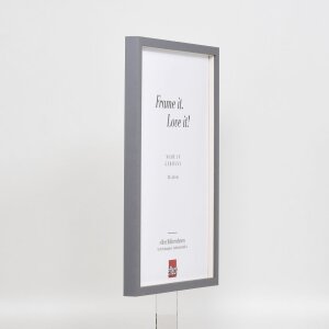 Эффектная деревянная рама профиль 35 антрацит 42x59,4 см обычное стекло + разделитель