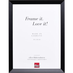 Ефектна деревяна рама Top N чорне акрилове скло 42x59,4 см