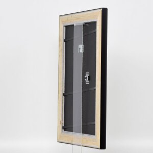 Ефект деревяної рами профіль 95 чорний 42x59.4 см звичайне скло