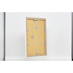 Эффектная фоторамка 2310 белая 45x60 см обычное стекло