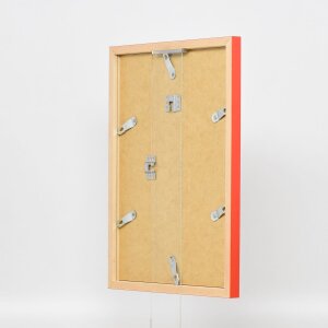 Деревянная рама Top Cube 45x60 см красное антибликовое стекло
