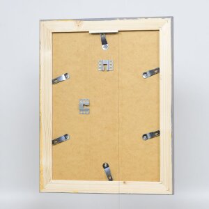 Эффектная фоторамка из массива дерева 2240 серая 45x60 см антибликовое стекло