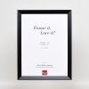 Эффектная деревянная рама Top N черный 50x60 см обычное стекло