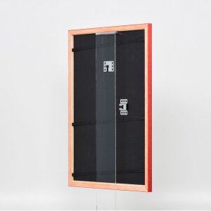 Ефект деревяної рами профіль 89 червоний 50x60 см акрилове скло