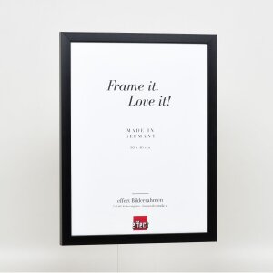Деревяна рамка Top Cube 50x70 см чорне звичайне скло