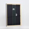 Эффектная деревянная рама профиль 38 серый 50x70 см обычное стекло