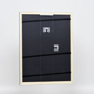 Эффектная деревянная рама профиль 89 синий 50x70 см акриловое стекло