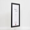 Ефектна деревяна рама Top N чорна 50x75 см звичайне скло