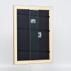 Эффектная деревянная рама профиль 94 золото 50x75 см обычное стекло