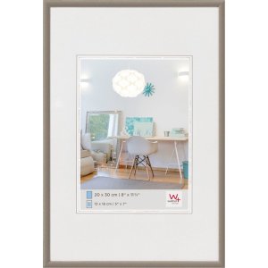 Пластикова рамка NEW LIFESTYLE - 18x24 см - сталь