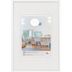Пластикова рамка Walther NEW LIFESTYLE 20x30 см біла