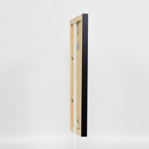 Ефектна деревяна рама Top N чорне акрилове скло 60x60 см