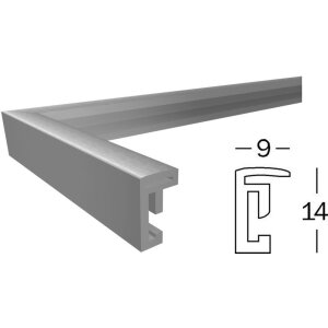Пластиковая фоторамка Walther DIN A4 New Lifestyle золотая 21x29,7 см
