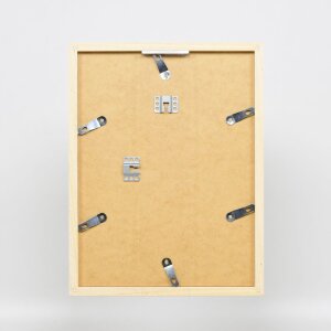 Ефектна деревяна рама Top Cube 60x80 см біле антиблікове скло