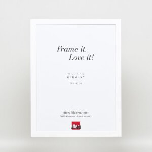 Ефект деревяної рами профіль 2210 білий 60x80 см акрилове скло
