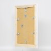 Эффектная фоторамка из массива дерева 2240 белая 60x80 см антибликовое стекло