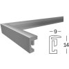 Пластикова рамка Walther NEW LIFESTYLE 28x35 см сталь