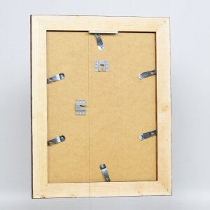 Эффектная деревянная рама 2400 коричневый 60x90 см обычное стекло