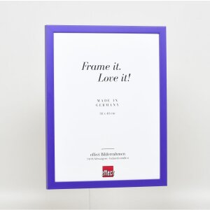 Деревяна рама Top Cube 61x91,5 см фіолетове акрилове скло