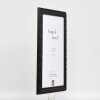 Ефект деревяної рами профіль 94 чорний 61x91,5 см акрилове скло