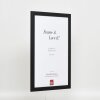 Эффектная деревянная рама профиль 2210 черный 62x93 см акриловое стекло