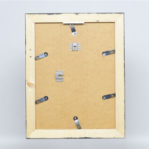 Эффектная фоторамка из массива дерева 2240 черная 70x70 см акриловое стекло