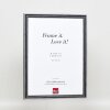 Ефект деревяної рами профіль 38 сірий 9x13 см акрилове скло