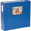 HNFD Фотоальбом LONA 34,5x33 см синій 1000 фотографій 10x15 см 168 білих сторінок