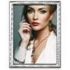 Глянцевая рамка ZEP Эрис 13x18 см серебристая