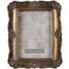 Рамка для фотографій Clayre & Eef 2F0827 10x15 см пластикова прямокутна золотого кольору