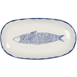 Миска кремовая 30x16x3 см 6CE1245
