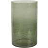 Ліхтар Clayre & Eef 6GL3024 Ø 15x25 см Зелений скляний круглий свічник