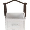 Деревянная корзина белая 24x19x28 см 6H1915W