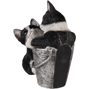 Украшение Кошки разноцветные 23x13x18 см 6PR3335