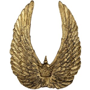 Крила для декору (2 шт.) сірі 22х4х28 см 6PR4694