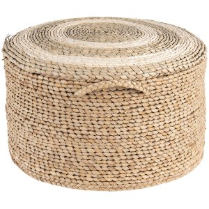 Clayre & Eef 6RO0510 Пуф Ø 40x23 см коричневый...