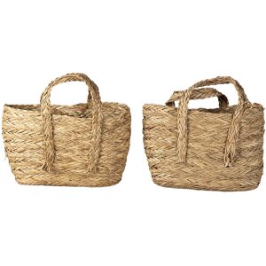 Кошик (набір з 3) коричневий Ø 31x22-34 - Ø...